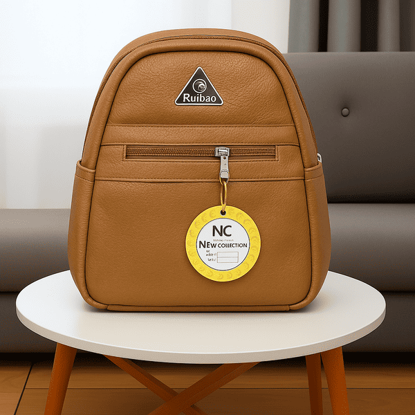 Premium China Artificial Leather Backpack